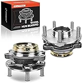 A-Premium 2 x Front Wheel Bearing and Hub Assembly with 5-Lug Compatible with Nissan Murano 2003-2007, Quest 2004-2009