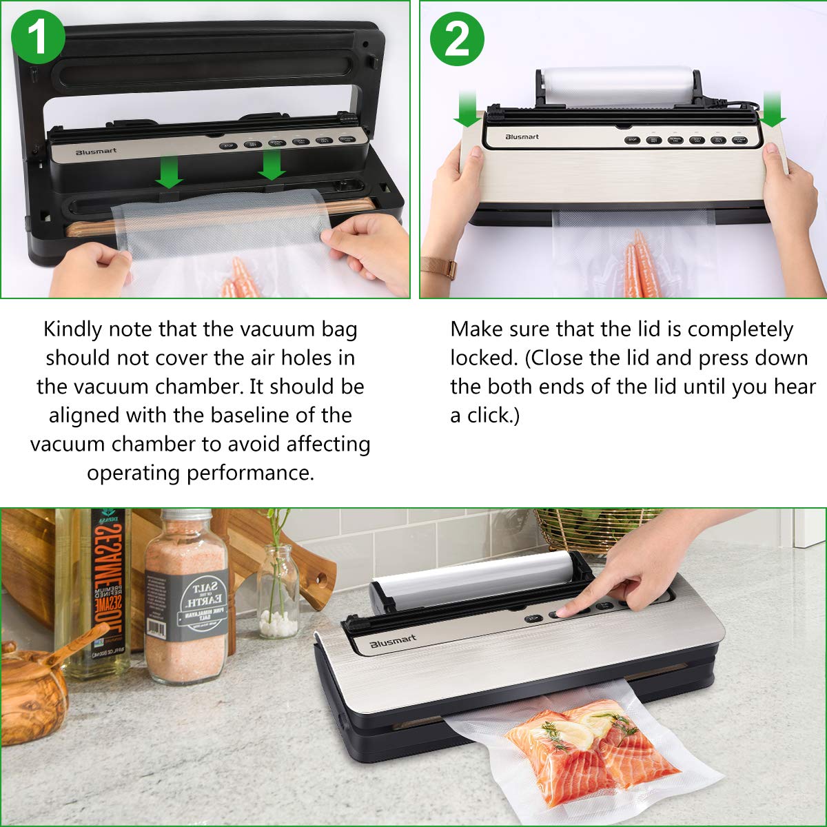 blusmart vacuum sealer bags