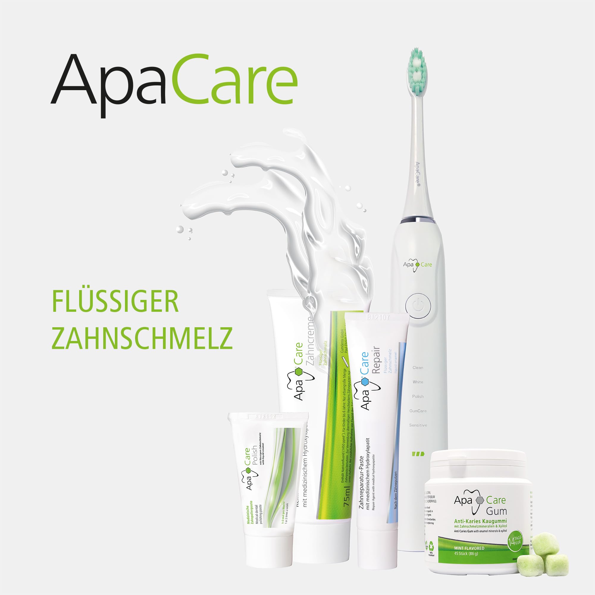 ApaCare Sonic Change Schallzahnbürste mit Wechselakku & 3D-Bürste 8