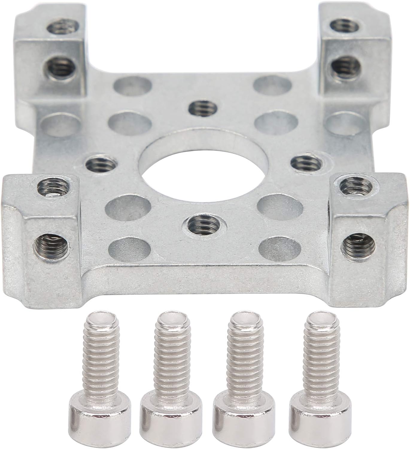 BWLZSP Electric Motor Mount, Zinc Alloy Quad Block Motor Mount Mounting Holder Easy Installation 3201-0043-0002: Sports & Outdoors
