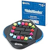 Learning Resources SlideMinder Brain Teaser Puzzle Game, Travel Gifts for Kids, Interactive STEM, Critical Thinking, Fine Motor Skills