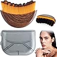 Facial Contour Brush for Jawline Sculpting,Ergonomic Design for Puffiness Relief & Circulation Boost,Soft Bristled Face Massa