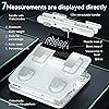Arboleaf 8-Electrode Smart Body Fat Scale with Large LED Display, Full ...