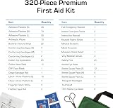 Active Era 320 Piece Premium First Aid Kit Bag with Eyewash Cold Packs view 3