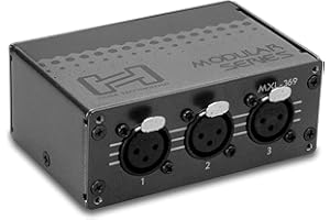 Hosa MXL-369 Patch Bay Module, 3-point, XLR3F to XLR3M