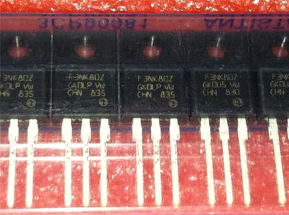 Amazon.com: 10pcs/lot STF3NK80Z STF3NK80 TO220 TO-220 F3NK80Z MOS FET ...