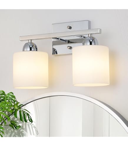 Kichler O Hara Bath Vanity Light, Chrome, 45501CH