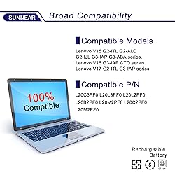L20M3PF0 Laptop Battery Replace for Lenovo IdeaPad