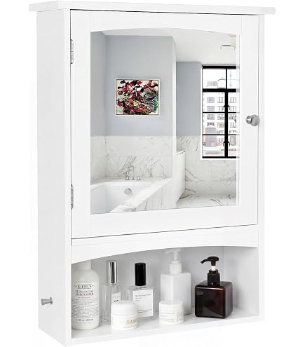 Mueble Baño Colgar Pared Sin Taladros: Metal Resistente, Estrecho Y Con Estantes Ajustables – Ideal Para Espacios Pequeños
