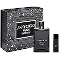 Jimmy Choo Man Intense Eau de Toilette Jumbo 2 Piece Set - 6.7 fl. oz. Spray, 0.5 fl. oz. Travel Spray - Long Lasting Fragrance with notes of Lavender, Black Pepper & Tonka Beans - Musky & Warm