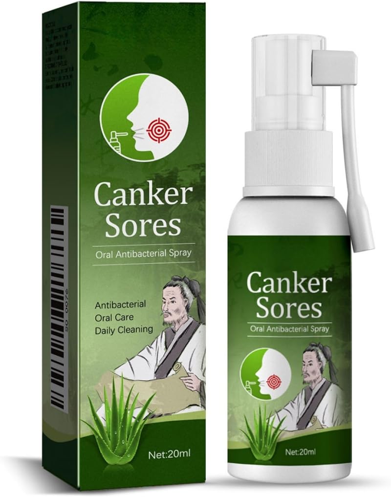 HIVETZ Mouth Ulcer Treatment Spray Herbal Breath Freshener Adults