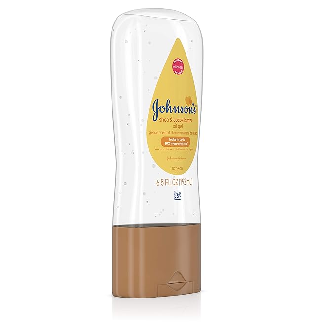 johnson's shea and cocoa butter gel
