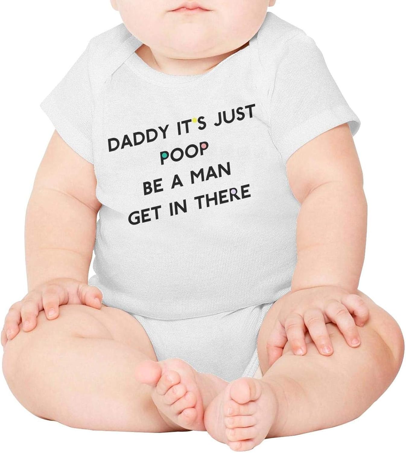 Brands Online Cheap Sale Popbelle Daddy Newborn Baby Onesies Baby Onesie Romper Mesh One Piece Cotton Short Sleeve Considerate Service Www Sarawakdirectory Com