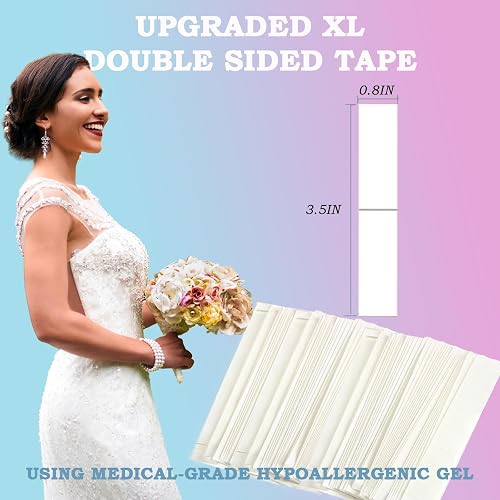 Body tape wedding dress | Beachweddingtips.com