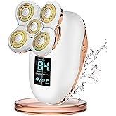 Electric Razors for Women Legs Travel : Rechargeable Waterproof Razor Trimmer for Womens - Dry Wet Electric Shaver for Women - Pro Portable Personal Body Shaver
