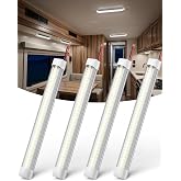 DFGOTOP 12v LED Interior Light,Super Bright 12v LED Interior Light, Interior Light Bar for RV Caravan Motorhome Enclosed Cargo Trailer Camper Truck Lorry Van Boat Car