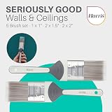 Harris Seriously Good Paintbrush Set 5 Pack 0.5 1 1.5 2 Emulsion view 4