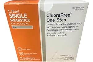 Chloraprep Single Swabstick, 1-3/4 Ml Part No. 260100 (48/package)