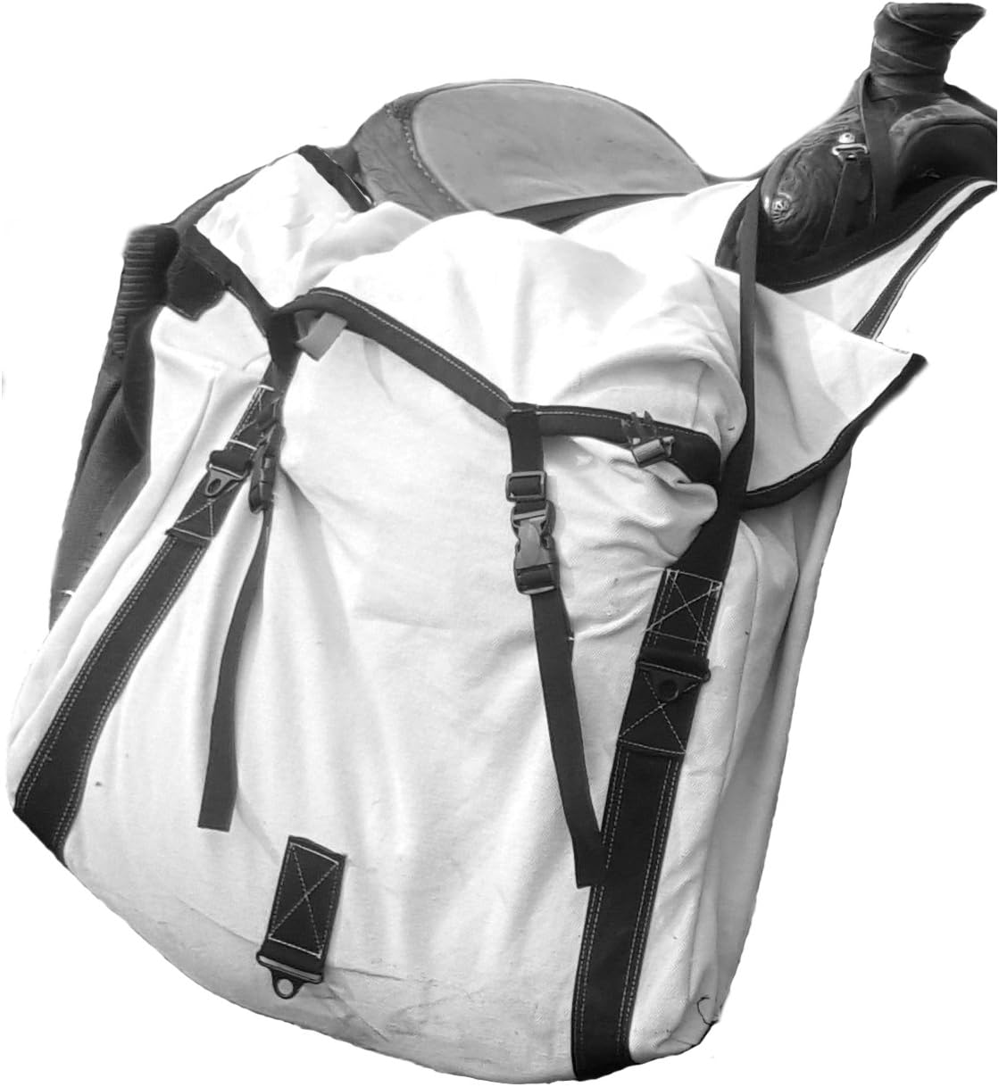 canvas saddle panniers