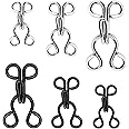 KACOLA Hook and Eye for Sewing, Bra Hooks Replacement, Hooks and Eyes Clasps for Clothing, Sewing DIY Craft