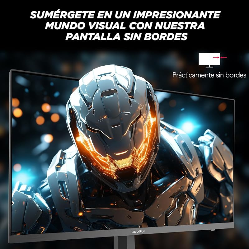 Gaming Monitor 24" 170Hz PC Pantalla FHD Adaptive Sync HDMI 1.4