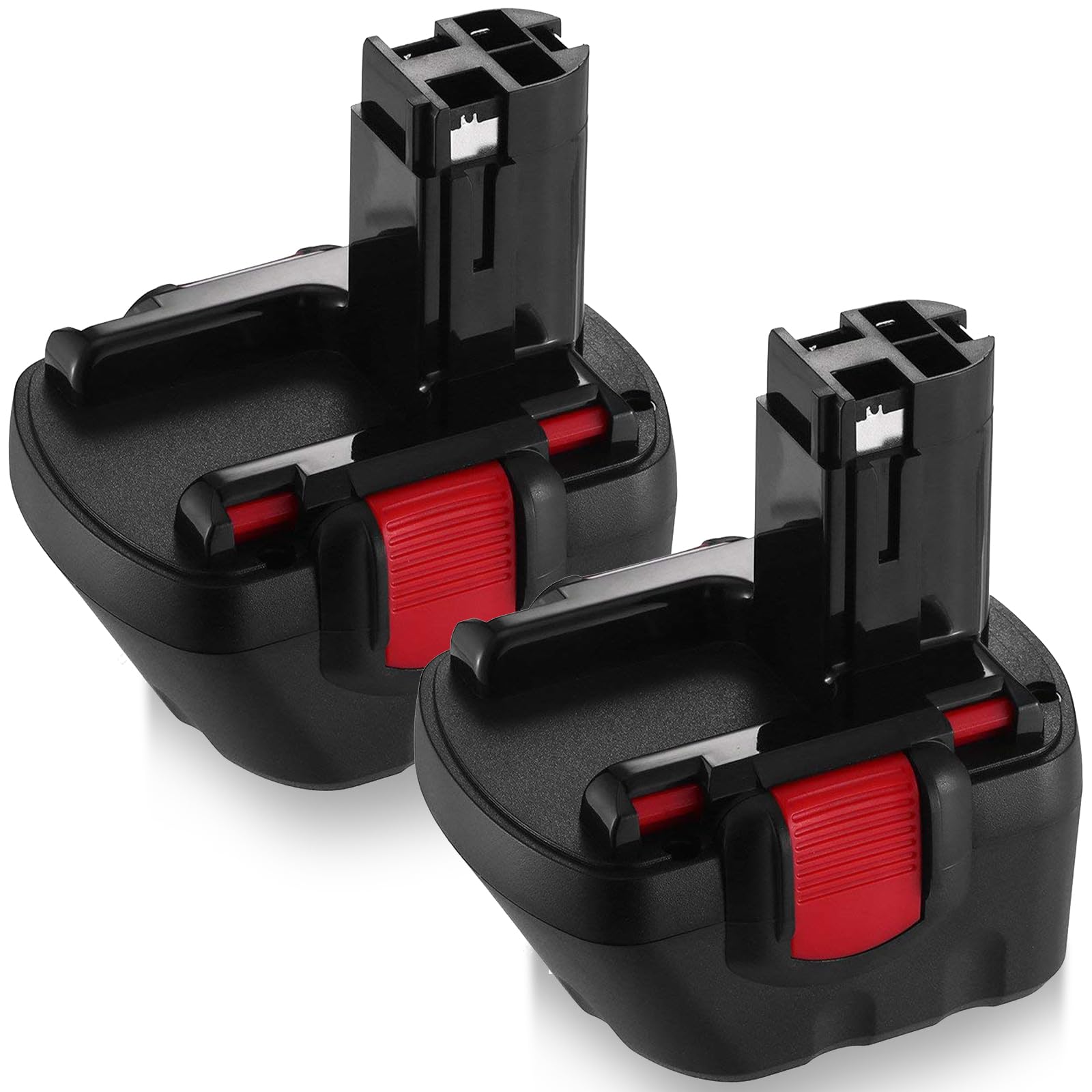 2 Pack 3.0Ah Ni-MH Replacement for Bosch 12V Battery BAT043 BAT045 BAT046 BAT049 BAT139 BAT120 22612 3360 3455 23612 3360K 3455-01 Cordless Power Tool