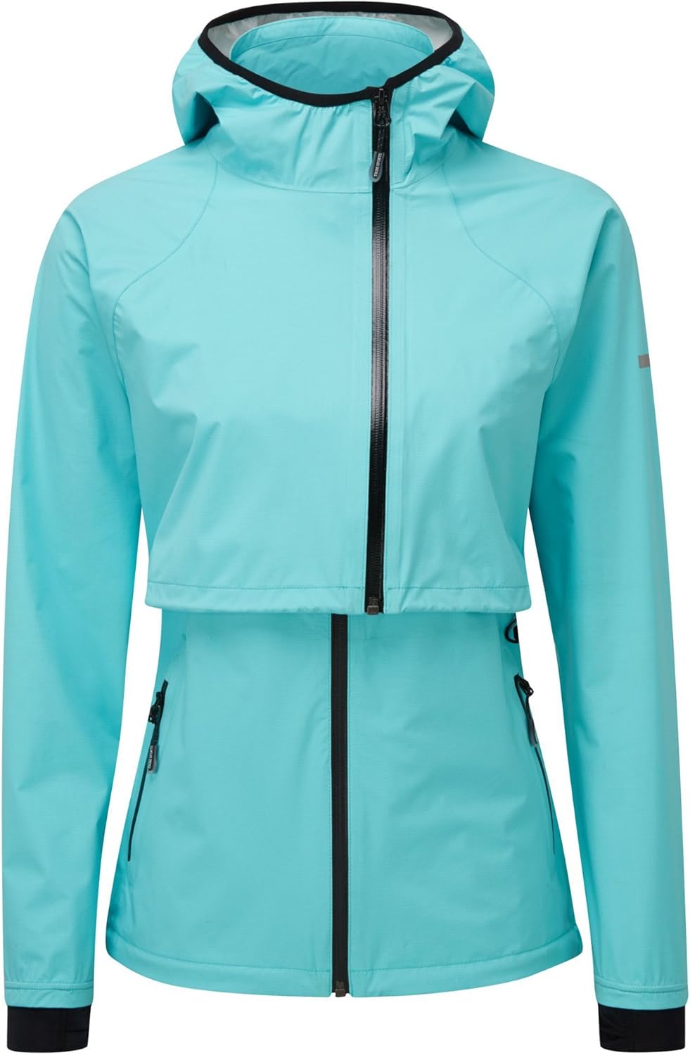 taped seams waterproof running jacket