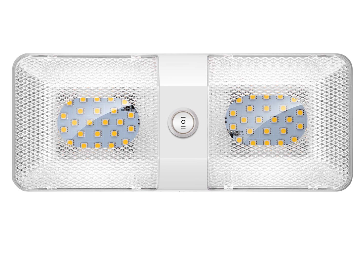 Buy BlueFire 1 Pack Upgraded Super Bright DC 12V Led RV Ceiling Double