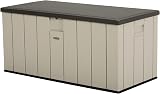 LIFETIME 150 Gallon Heavy-Duty Outdoor Deck Box Desert Sand/Brown