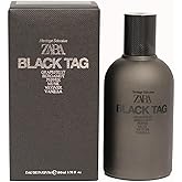 Zara Black Tag Perfume Bergamot Scent Pepper & Vetiver Men’s Fragrance Eau de Parfum EDP 100ml (3.38 fl. oz)