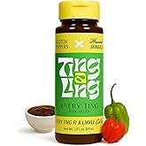 Every Ting Jerk Ting A Ling Jerk Sauce | Jamaican Scotch Bonnet Pepper Sauce with Spices | jerk seasoning jamaican style Sweet & Spicy Finishing Sauce for Chicken, Veggies, Rice & More | 11 oz