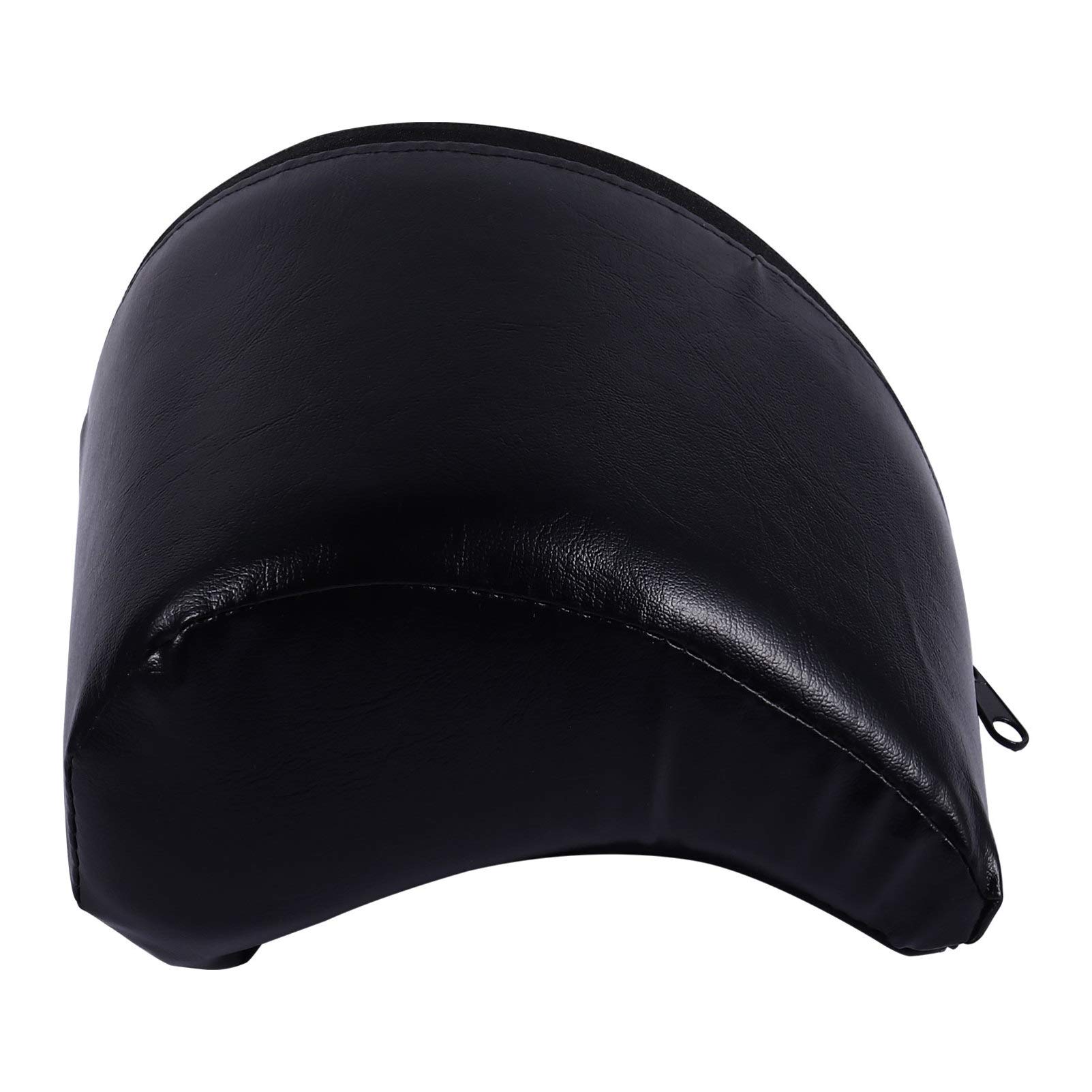 Practical Guitar Cushion & Bass Pad - PU Leather Cover with Built-in Sponge for Electric Guitar (Black) Arch Supports