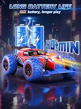 Kssvzz Spider 2.4GHz RC Monster Truck LED Lights 1:18 All Terrain 15 kmh view 4
