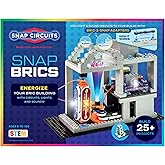 Snap Circuits Bric Structures Compatible Electronics Discovery Kit, Grey