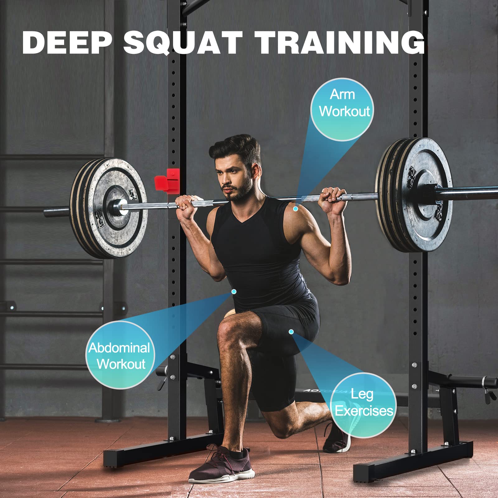 thumbnail image 2 of 2FitU Quiet Deadlift Barbell Stand - Elevate Your Workout 2 of 10