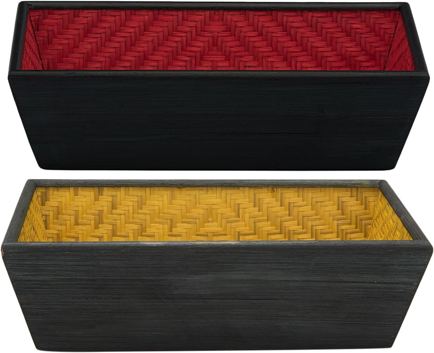 SOSPL Decorative Colorful Fruit Platters (Set of 2) (10.26 inch Length)