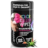 Framar Kolor Killer Wipes, Hair Dye Remover For Skin, Gentle on Skin | Color Remover For Dyed Hair, Pleasant Scent, Wipes Dispenser of 100