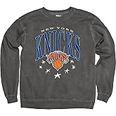 Blue 84 NBA Officially Licensed Crewneck Sweatshirt Ringspun Black Stars