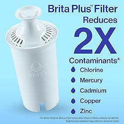 Brita Small 6 Cup Water Filter Pitcher, 1 BritaPlus