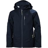 Helly-Hansen Junior Crew Midlayer Waterproof Quick Dry Lined Sail and Rain Jacket