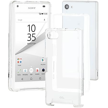 Case-Mate CM033735 Tough Naked Case für Sony Xperia Z5 compact - raffinierte, stoßabsorbierende und transparente Hybrid-Schut