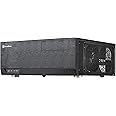 SilverStone Technology Grandia Series Aluminum HTPC Computer Case for ATX / SSI-CEB - Black (GD09B)