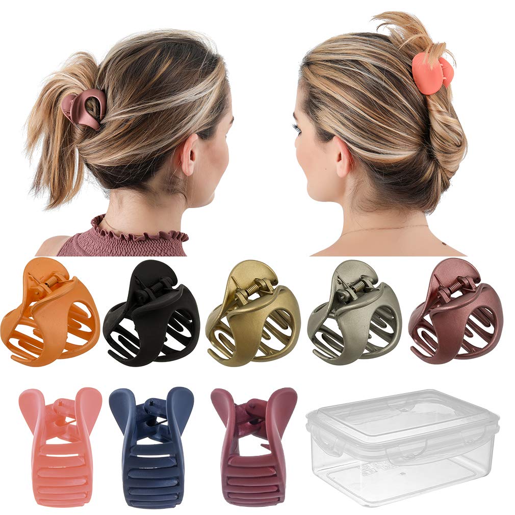 8 Colors of Stylish Non-Slip Hair Clips, Sweet and Stylish Hair Clips, Makeup Hair Clips, Female Hair Clip Styling Accessories and Hair Clips are Suitable for Mother's Day gifts : Beauty