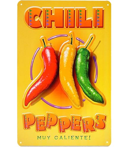 Pzecaru The Funny Vintage Metal Tin Signs Curly'S Hot Sauce For Home