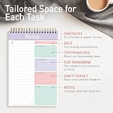 Sweetzer & Orange S&O Daily Planner Notepad Mauve 52 Page Undated Organizer view 4