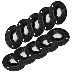 Antirust Black Painted Floor Flange, Home TZH