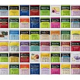 Generic Perfect Tea 48 Variety Pack Sampler Assorted Tea Bags | Black, Green, Decaf &amp; Herbal Teas | Tea Gift Set, Office Breakroom