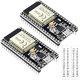 KeeYees Development Board 2.4 GHz Dual Core WLAN WiFi + Bluetooth 2-in-1 Microcontroller ESP-WROOM-32 Chip CP2102 for ESP32 f