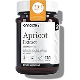 AMALTH Apricot Extract Supplement Capsules (25:1) 120 Capsules 500mg per Capsule, 1000 mg Servings (Pack of 1) (Herbal, Vegan, Non-GMO and Gluten Free)