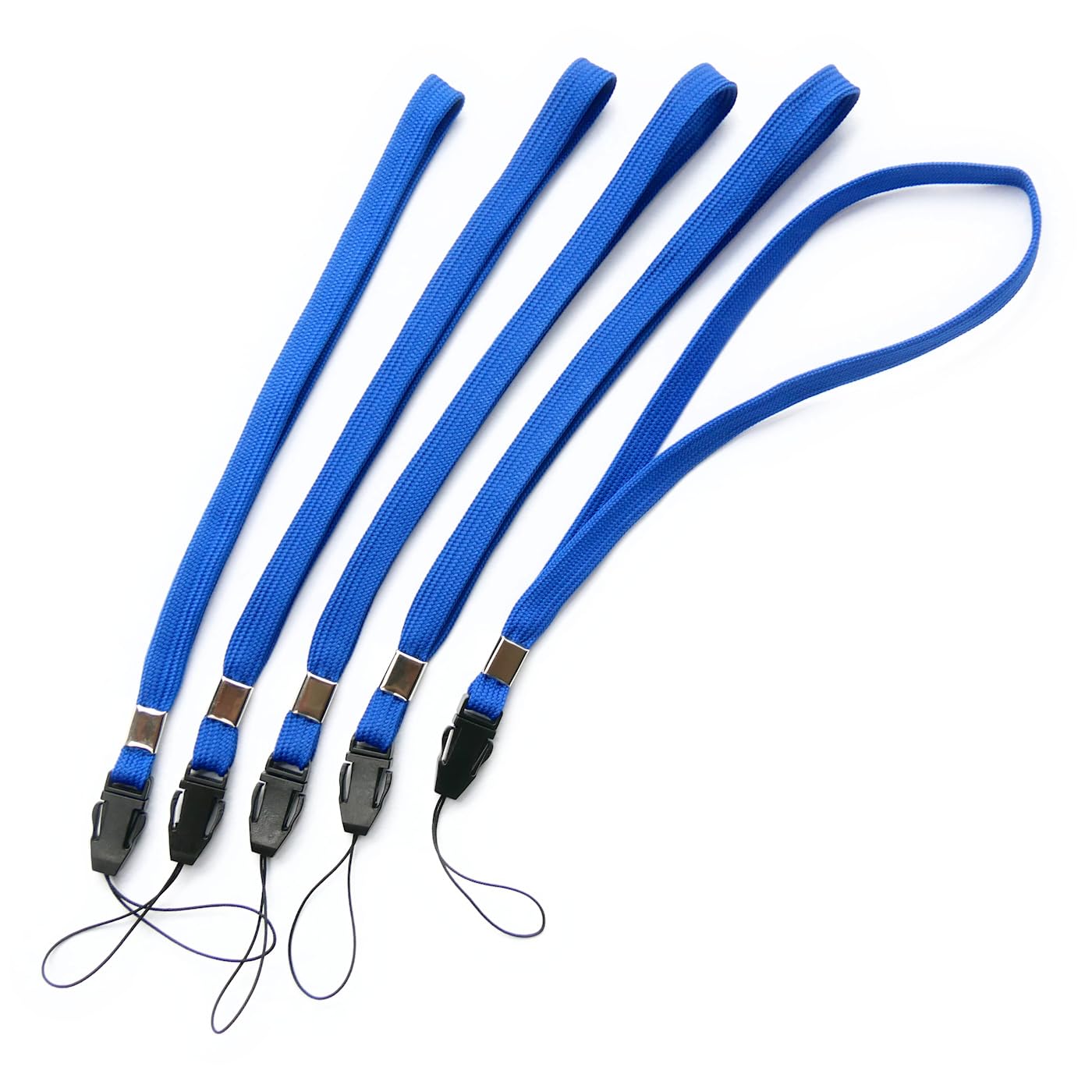 trage.band Short Adjustable Extra Strong Wrist Strap Briefly robust, adjustable, individually Blue